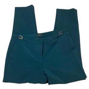 Halogen Deep Green Ankle Pants for Versatile Style size 10 chic